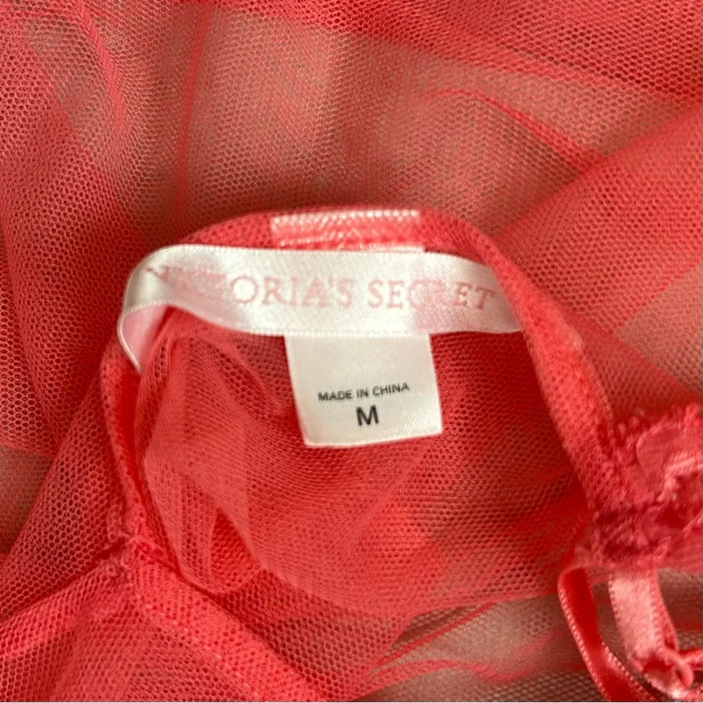 Victoria’s Secret Pink Lace Babydoll Lingerie - Picture 7 of 9